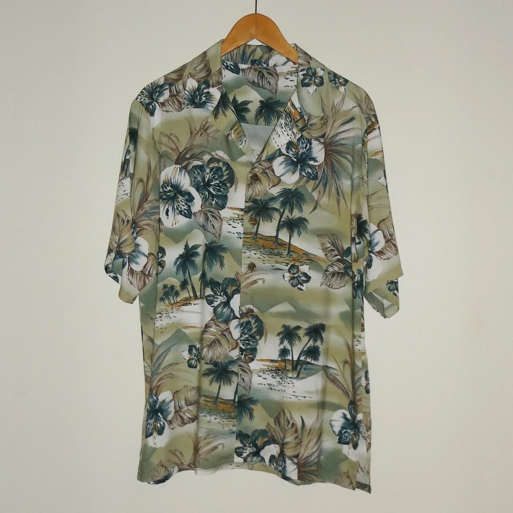 Tropical Shirt New Men's M 1940"s Reproduction